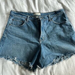 Abercrombie High Rise Dad Short